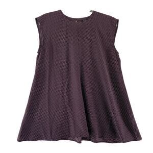 Eileen‎ Fisher Purple Silk Shell Top Size XS